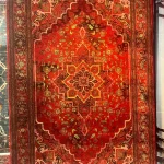 فرش لاکی سبز 1200 شانه کد 204 پاسارگاد