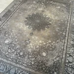 فرش طوسی فیلی لوکس کاشان