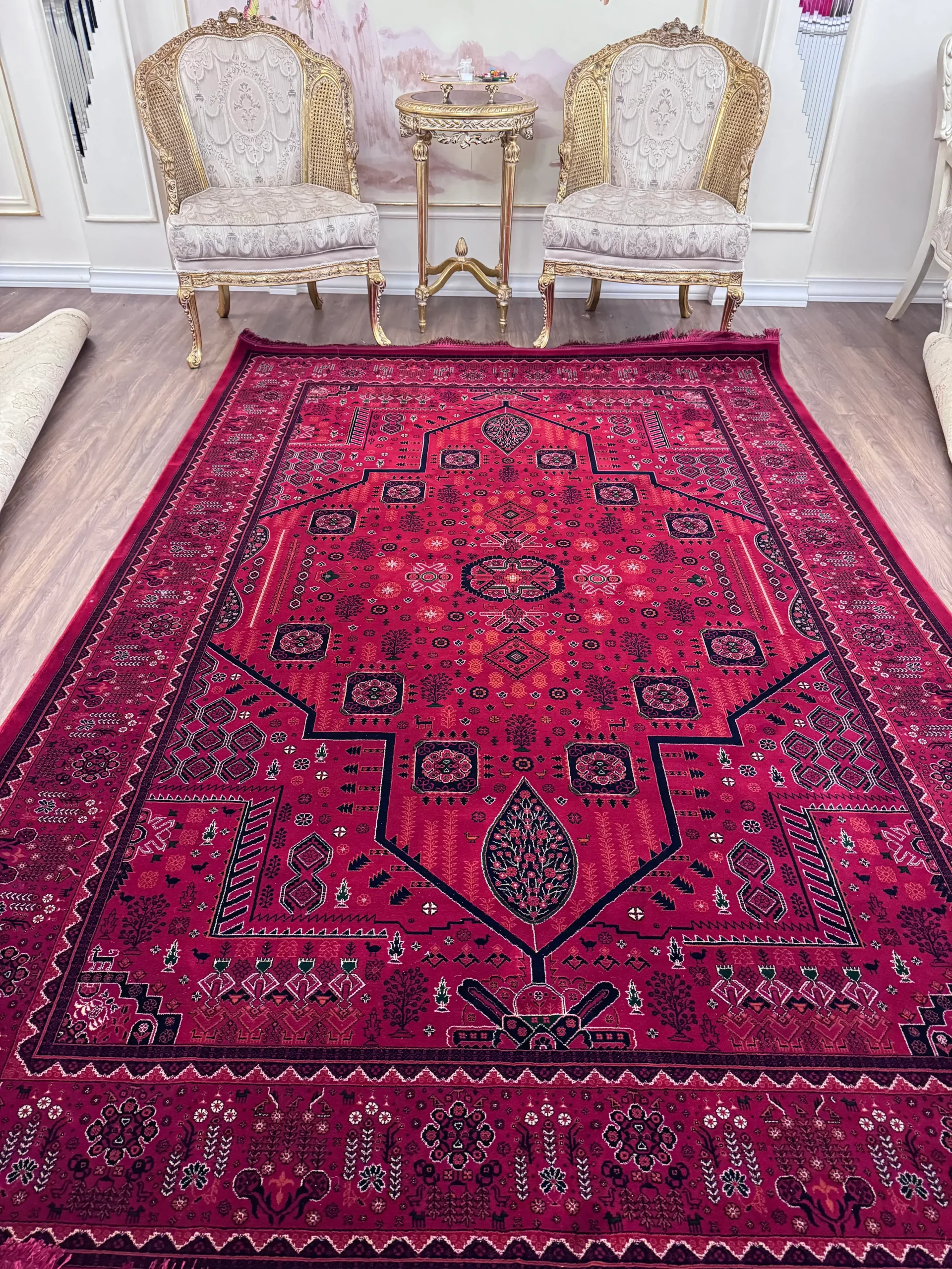 فرش لاکی سینراد طرح درختی ۷۰۰ شانه