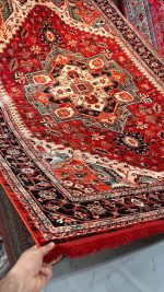 فرش دستبافت گونه هریس ذهنی بافت تبریز700شانه - Image 2